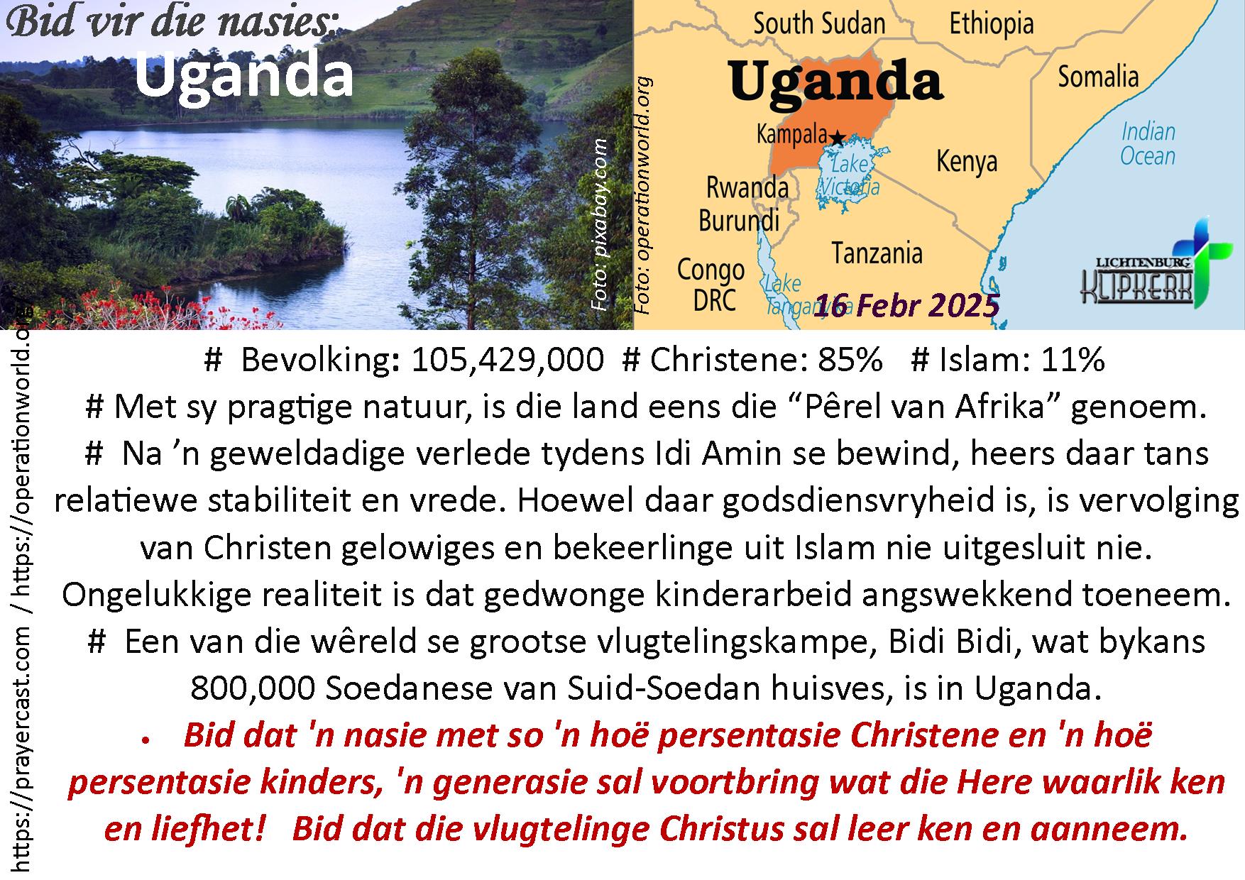 bid vir die nasies, Sirie, klipkerk wereldfokus