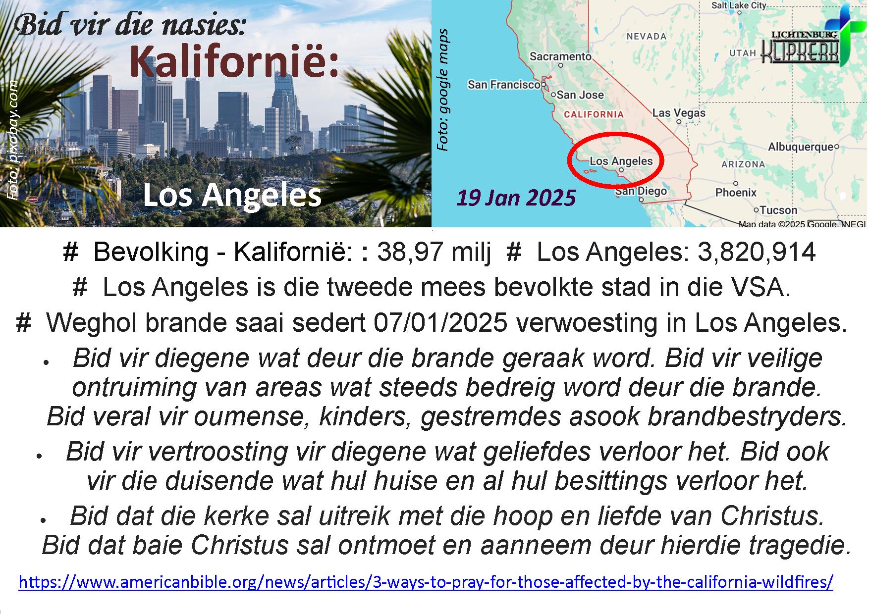 bid vir die nasies, Sirie, klipkerk wereldfokus