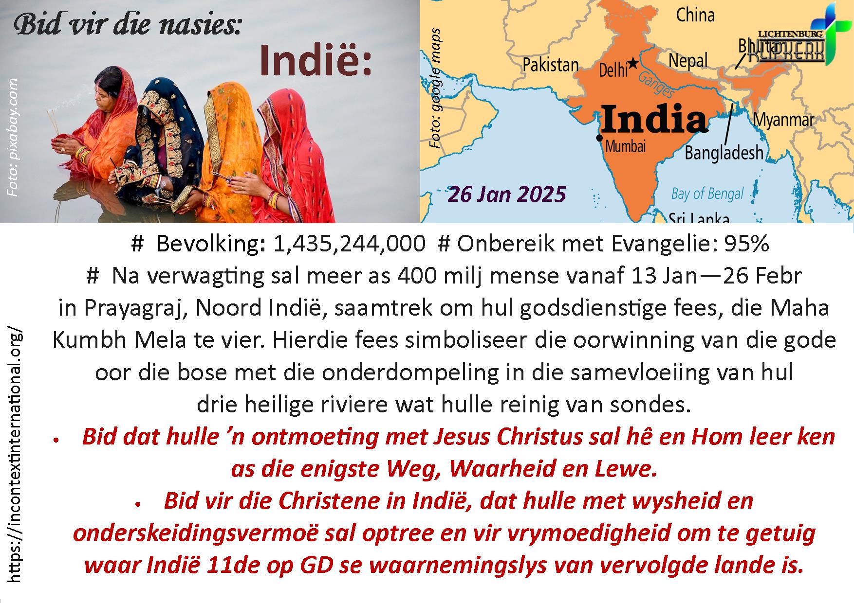 bid vir die nasies, Sirie, klipkerk wereldfokus