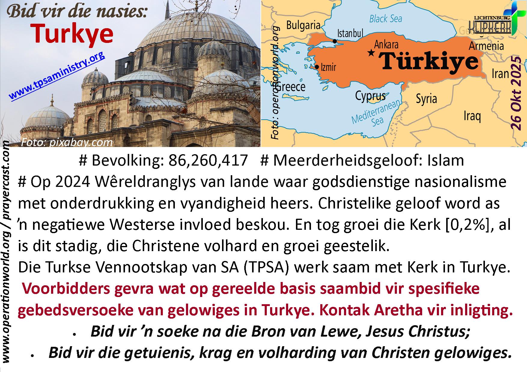 bid vir die nasies, Onbereiktes, klipkerk wereldfokus
